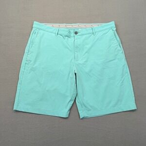Tommy Bahama Shorts Mens 40 Boracay Coastal Seafoam Green Stretch Performance